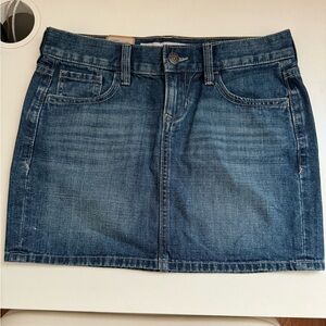 Denim Mini Skirt